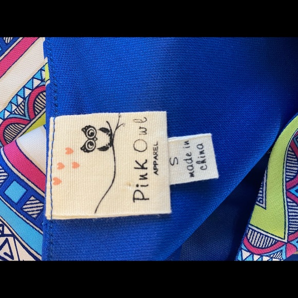 Pink Owl Dress - Picture 3 of 3